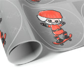 Kerstkerstkerstkerstmis Cadeaupapier (Rol Hoek)