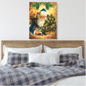 kerstkerstkerstkerstmis canvas afdruk (Insitu (Slaapkamer))