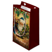  kerstkerstkerstkerstmis klein cadeauzakje (Voorkant Gekanteld)