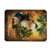  kerstkerstkerstkerstmis magneet (Horizontaal)