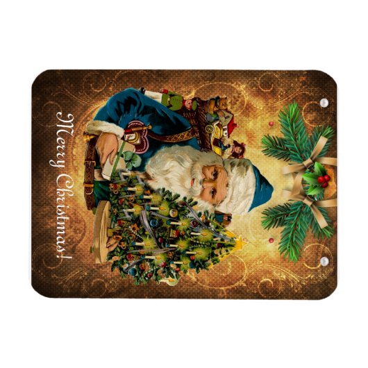  kerstkerstkerstkerstmis magneet (Horizontaal)