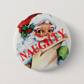 Kerstkerstkerstkerstmis met Button voor badge Pin (Voorkant)