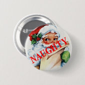 Kerstkerstkerstkerstmis met Button voor badge Pin (Voorkant /achterkant)