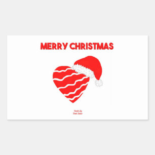 Kerstkerstkerstkerstrectangle-sticker Rechthoekige Sticker