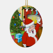 kerstkerstkerstkerstversiering keramisch ornament (Rechts)