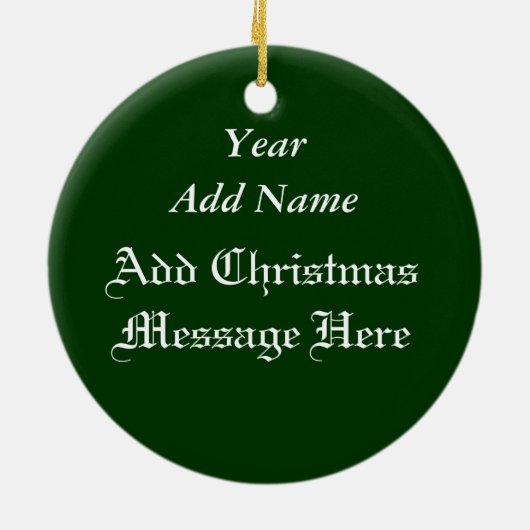  kerstkerstkerstkerstversiering met kerstkeramiek keramisch ornament (Achterkant)