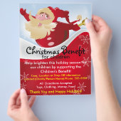 kerstkerstkerstkerstvoordeel voor kinderen Flyer (Hand)