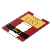 Kerstkerstkerstlaptop Notitieboek (Linkerzijde)