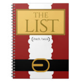 Kerstkerstkerstlaptop Notitieboek (Voorkant)