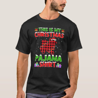 Kerstkerstkerstman Dit is mijn Papillon kerstpajam T-shirt