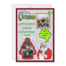 Kerstkerstkerstman en -boom Voeg foto's toe