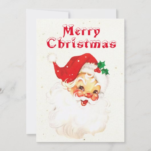  kerstkerstkerstman feestdagenkaart (Voorkant)