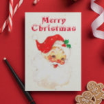 kerstkerstkerstman feestdagenkaart<br><div class="desc">Dit ontwerp werd gecreeerd door digitale kunst. Het kan op het gebied worden gepersonaliseerd dat door de foto en/of de tekst te veranderen wordt verstrekt. Of het kan worden aangepast door de klik te kiezen om de andere optie aan te passen en de kleur op de achtergrond te verwijderen of...</div>
