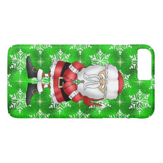 Kerstkerstkerstman iPhone 7 plus nauwelijks hoesje (Achterkant (Horizontaal))