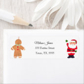 kerstkerstkerstman met tandbrood etiket (Insitu)