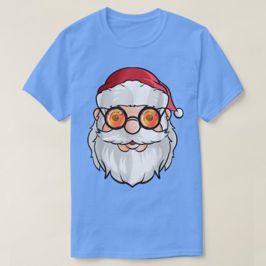 kerstkerstkerstman met zonnebril in Ju T-shirt (Design voorkant)