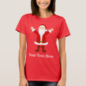Kerstkerstkerstman op maat t-shirt (Voorkant)