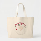  kerstkerstkerstman - script grote tote bag (Voorkant)