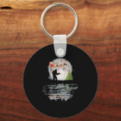 Kerstkerstkerstman Sleutelhanger (Voorkant)