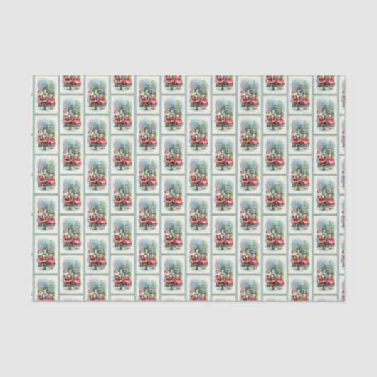  kerstkerstkerstman tissuepapier (Voorkant)