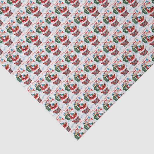  kerstkerstkerstman tissuepapier (Detail)