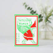 kerstkerstkerstman voor dames (kopie) briefkaart (Staand voorkant)