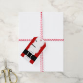 Kerstkerstkerstmis Cadeaulabel (Met Touw)