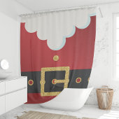 Kerstkerstkerstmis Douchegordijn