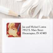 Kerstkerstkerstmis — Geef het retouradres aan Etiket (Insitu)