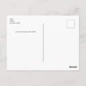 Kerstkerstkerstmis - Hartelijk dank! Briefkaart (Achterkant)