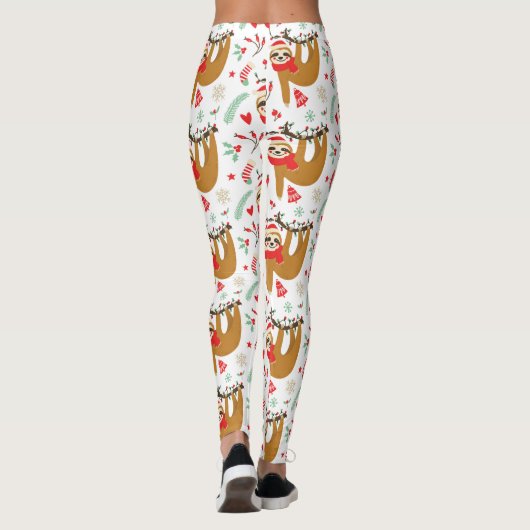 KerstkerstKerstmis Leggings (Achterkant)