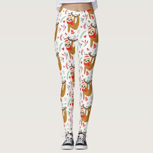 KerstkerstKerstmis Leggings (Voorkant)