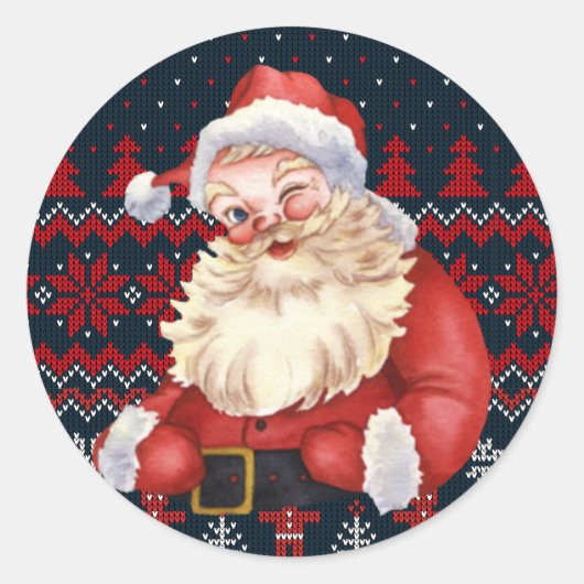  kerstkerstkerstmis met de hoogste prijs ronde sticker (Voorkant)