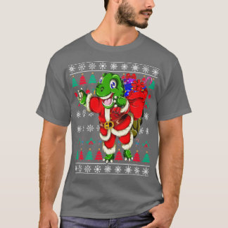 Kerstkerstkerstmis met schildpad t-shirt