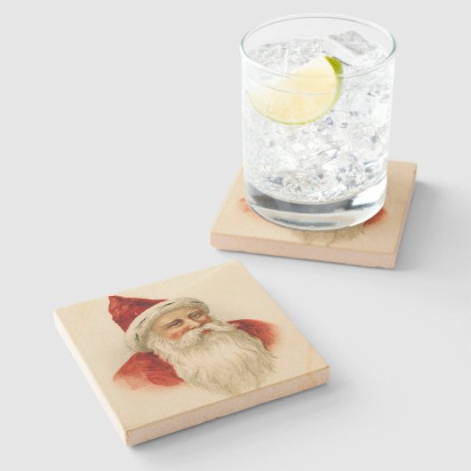  Kerstkerstkerstmis Stenen Onderzetter (Zijkant)