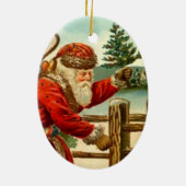 kerstkerstkerstmis voor sierdoeleinden keramisch ornament (Achterkant)