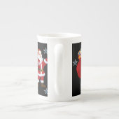 KerstkerstkerstMok, , prettige kerstkerstkerstkers Porselein Kop (Achterkant)