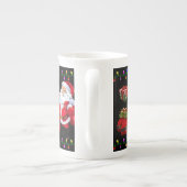 KerstkerstkerstMok, , prettige kerstkerstkerstkers Porselein Kop (Achterkant)