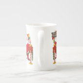 KerstkerstkerstMok, , prettige kerstkerstkerstkers Porselein Kop (Achterkant)