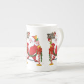 KerstkerstkerstMok, , prettige kerstkerstkerstkers Porselein Kop (Voorkant rechts)