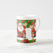 KerstkerstkerstMok, , prettige kerstkerstkerstkers Porselein Kop (Voorkant rechts)