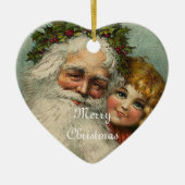 KerstkerstkerstOrnament Keramisch Ornament (Voorkant)