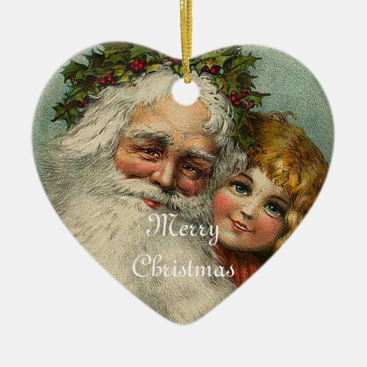 KerstkerstkerstOrnament Keramisch Ornament (Voorkant)