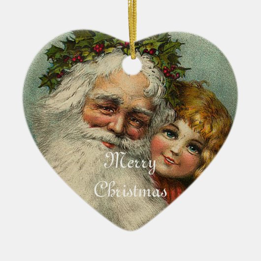 KerstkerstkerstOrnament Keramisch Ornament (Voorkant)