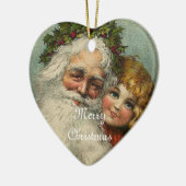 KerstkerstkerstOrnament Keramisch Ornament (Links)