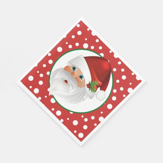 Kerstkerstkerstpapier Napkins Servet (Hoek)