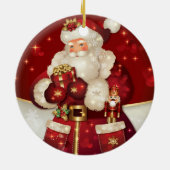 Kerstkerstkerstsieraad Keramisch Ornament (Achterkant)