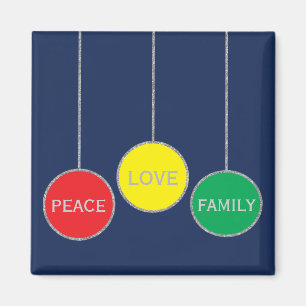 Kerstkerstkerstsieraden op het kerst van het Magne Magneet