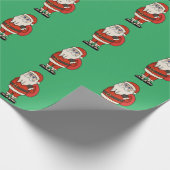 KerstkerstkerstTeenslippers Cadeaupapier (Hoek)