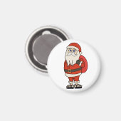 KerstkerstkerstTeenslippers Magneet (Voorkant / Achterkant)